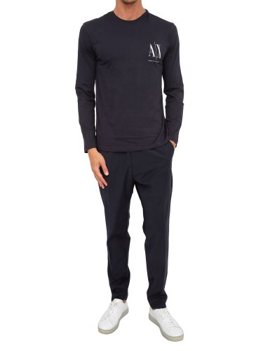 Чоловіча футболка ARMANI EXCHANGE  T-SHIRT BLU
