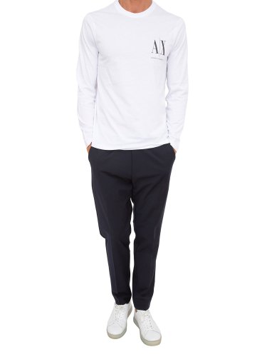 Чоловіча футболка ARMANI EXCHANGE T-SHIRT BIANCO