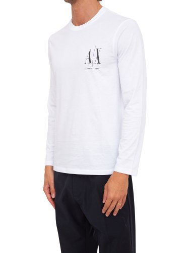 Чоловіча футболка ARMANI EXCHANGE T-SHIRT BIANCO