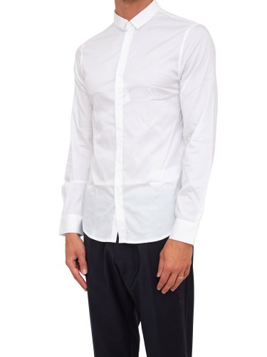 Чоловіча сорочка з довгим рукавом ARMANI EXCHANGE SHIRT BIANCO