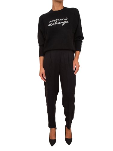 Жіночі повсякденні брюки ARMANI EXCHANGE PANTALONI NERO