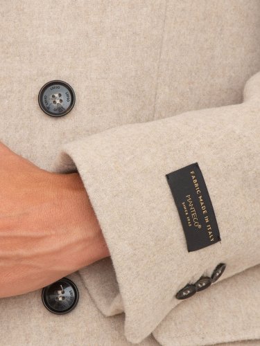 Мужское пальто LIU JO CAPPOTTO DOPPIOPETTO BRUSHDOUBLE BEIGE