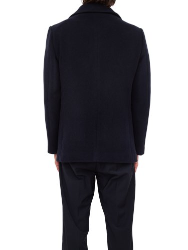 Мужское пальто LIU JO PEACOAT DOPPIOPETTO BRUSHPEACOAT BLU