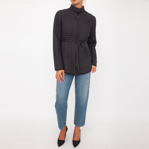 Жіноча куртка TRUSSARDI QUILTED JACKET NERO