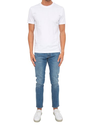 Мужские джинсы LIU JO  DENIM SLIM STRETCH FRANKMDZIP BLU DENIM