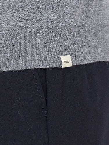 Мужской свитер LIU JO MAGLIA GIRO GIROBASE GRIGIO