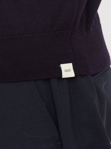Мужской свитер LIU JO  MAGLIA GIRO GIROBASE BLU