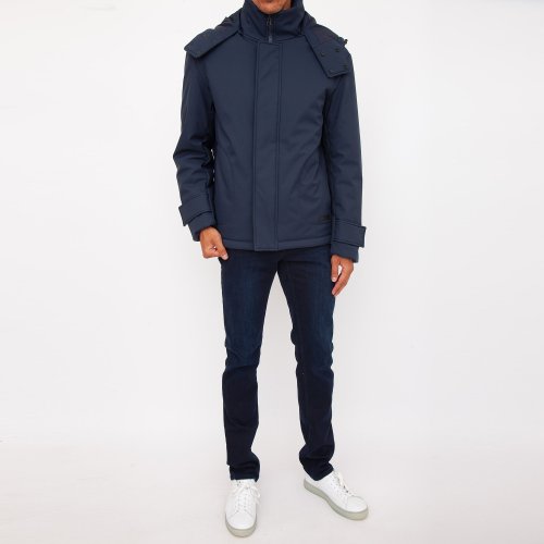 Чоловіча куртка TRUSSARDI JACKET TECHNICAL BLU