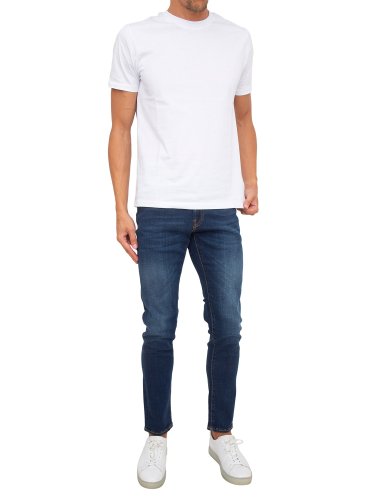 Мужские джинсы LIU JO  DENIM SLIM STRETCH FRANKDKZIP BLU DENIM