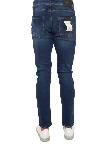 Мужские джинсы LIU JO  DENIM SLIM STRETCH FRANKDKZIP BLU DENIM