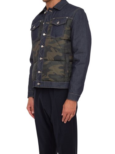 Мужская куртка LIU JO GIUBBOTTO BIMATERICO STAMPATO QUILTCAMOU CAMOUFLAGE