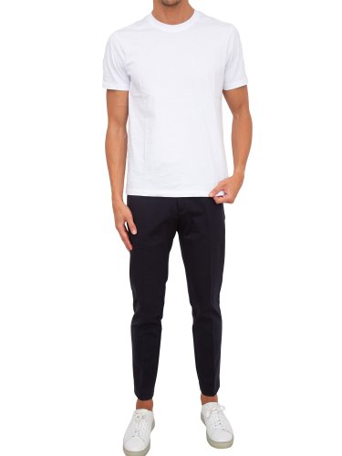 Мужские повседневные брюки LIU JO PANTALONE CHINO JERSEY JERSEYPANT BLU