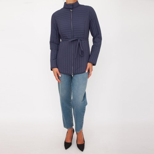 Жіноча куртка TRUSSARD QUILTED JACKET BLU