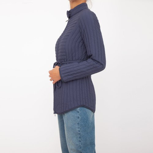 Жіноча куртка TRUSSARD QUILTED JACKET BLU