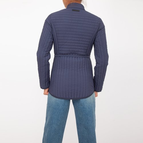 Жіноча куртка TRUSSARD QUILTED JACKET BLU