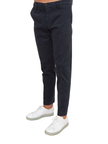 Мужские повседневные брюки LIU JO  PANTA CHINO SLIM LIONEGABWASH BLU