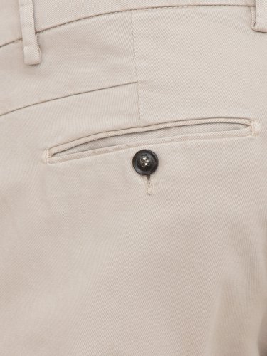 Мужские повседневные брюки LIU JO PANTA CHINO SLIM LIONEGABWASH BEIGE