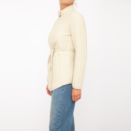 Жіноча куртка TRUSSARD QUILTED JACKET BEIGE