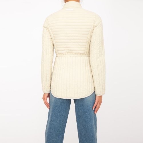 Жіноча куртка TRUSSARD QUILTED JACKET BEIGE
