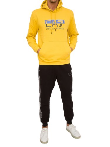 Мужская толстовка EA7 EMPORIO ARMANI FELPA GIALLO