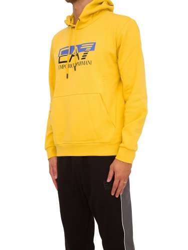 Мужская толстовка EA7 EMPORIO ARMANI FELPA GIALLO