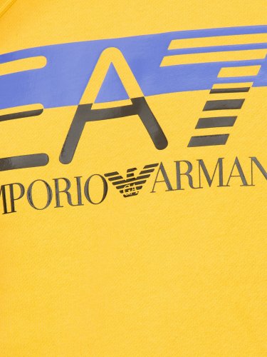 Мужская толстовка EA7 EMPORIO ARMANI FELPA GIALLO