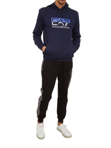 Мужская толстовка EA7 EMPORIO ARMAN FELPA BLU