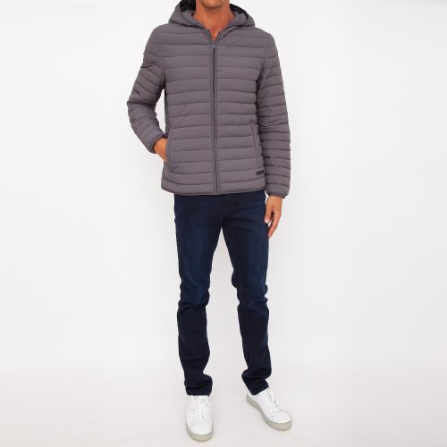 Чоловіча куртка TRUSSARDI JACKET HOODIE GRIGIO