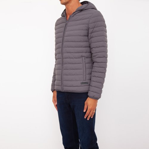 Чоловіча куртка TRUSSARDI JACKET HOODIE GRIGIO