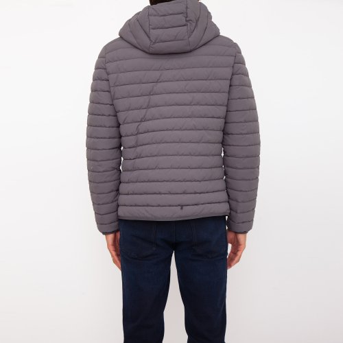 Чоловіча куртка TRUSSARDI JACKET HOODIE GRIGIO