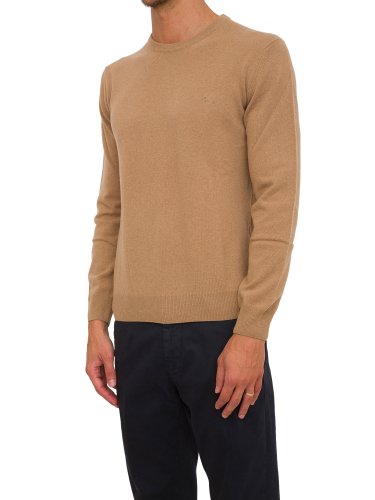 Мужской свитер HARMONT & BLAINE PARICOLLO BASIC CARDATO IN WO/WS BEIGE