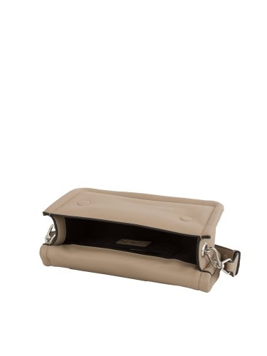 Женская кроссбоди K.LAGERFELD k/autograph soft sm shb TAUPE
