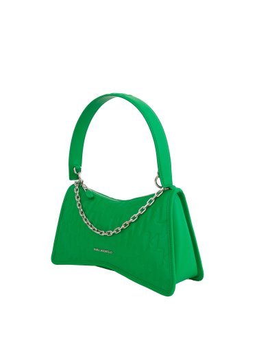 Женская сумка с ручками K.LAGERFELD k/seven element shb embossed VERDE