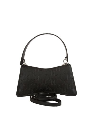 Женская сумка с ручками  K.LAGERFELD k/seven element shb embossed NERO