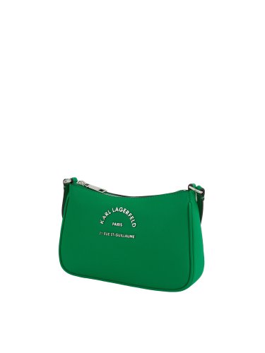 Жіноча кросбоді K.LAGERFELD rsg metal sm zip cb VERDE