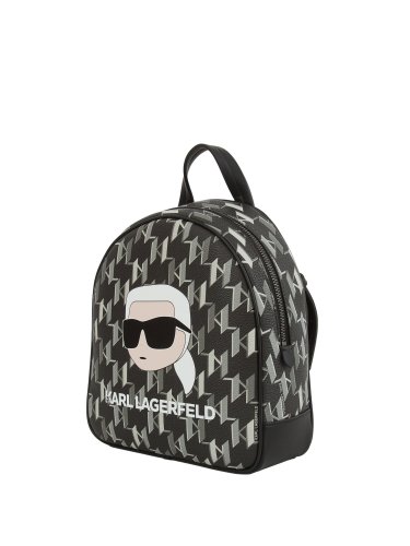 Женский рюкзак K.LAGERFELD k/ikonik 2.0 mono cc sm bp NERO