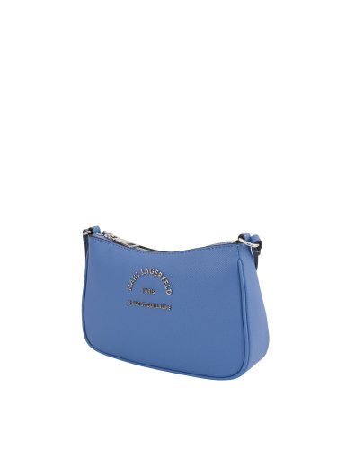 Женская кроссбоди K.LAGERFELD rsg metal sm zip cb BLU