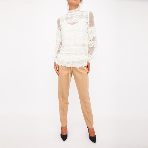 Женские повседневные брюки TWIN-SET PANTALONE CAMMELLO