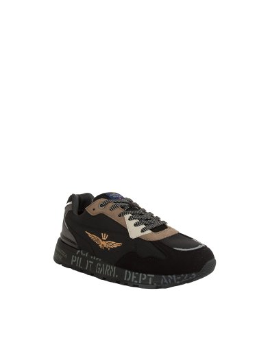 Чоловічі кросівки AERONAUTICA MILITARE RUNNING NERO