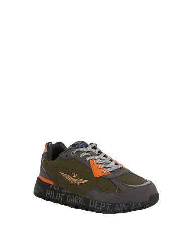 Чоловічі кросівки AERONAUTICA MILITARE RUNNING VERDE