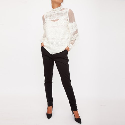 Женские повседневные брюки TWIN-SET PANTALONE NERO