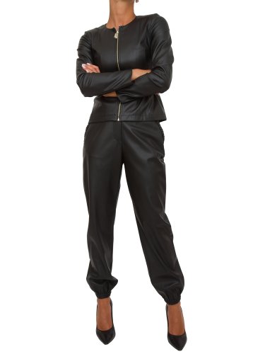 Женские повседневные брюки м PANT.TS  LUNGO SPALMATO NERO