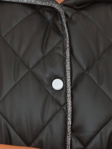 Жіночий жилет LIU JO GILET IMBOTT. OVATT CORTO NERO