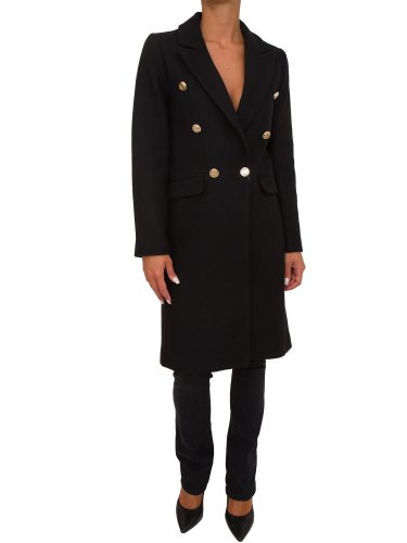 Женское пальто LIU JO  CAPPOTTO STRAIGHT NERO