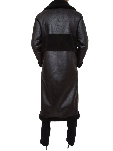 Жіноче пальто LIU JO GIACCONE SINTETICO REVERSIBILE NERO