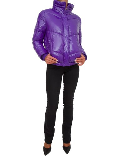 Женская куртка LIU JO IMBOTTITO SHINY JACKET CORTO VIOLA