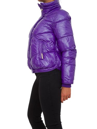 Женская куртка LIU JO IMBOTTITO SHINY JACKET CORTO VIOLA