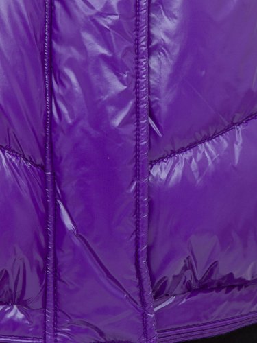 Женская куртка LIU JO IMBOTTITO SHINY JACKET CORTO VIOLA