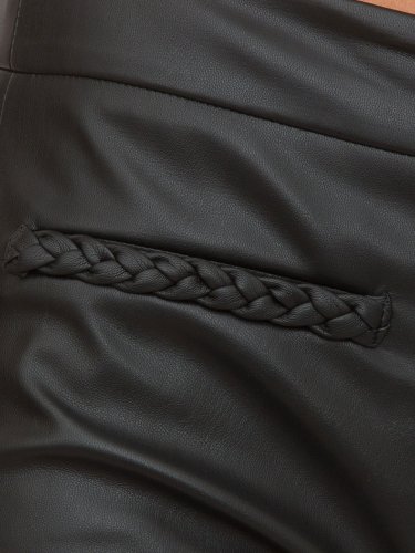 Женские повседневные брюки LIU JO PANT.TS  LUNGO SPALMATO NERO
