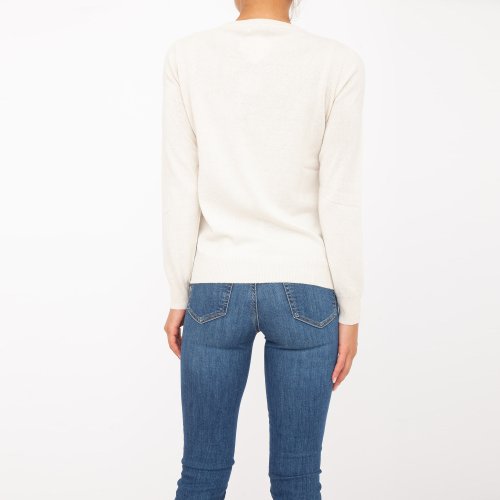 Женский свитер TRUSSARDI SWEATER AVORIO